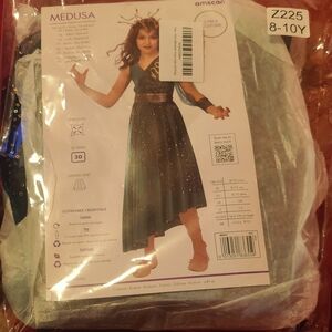 Amscan Black and Gold Medusa Costume